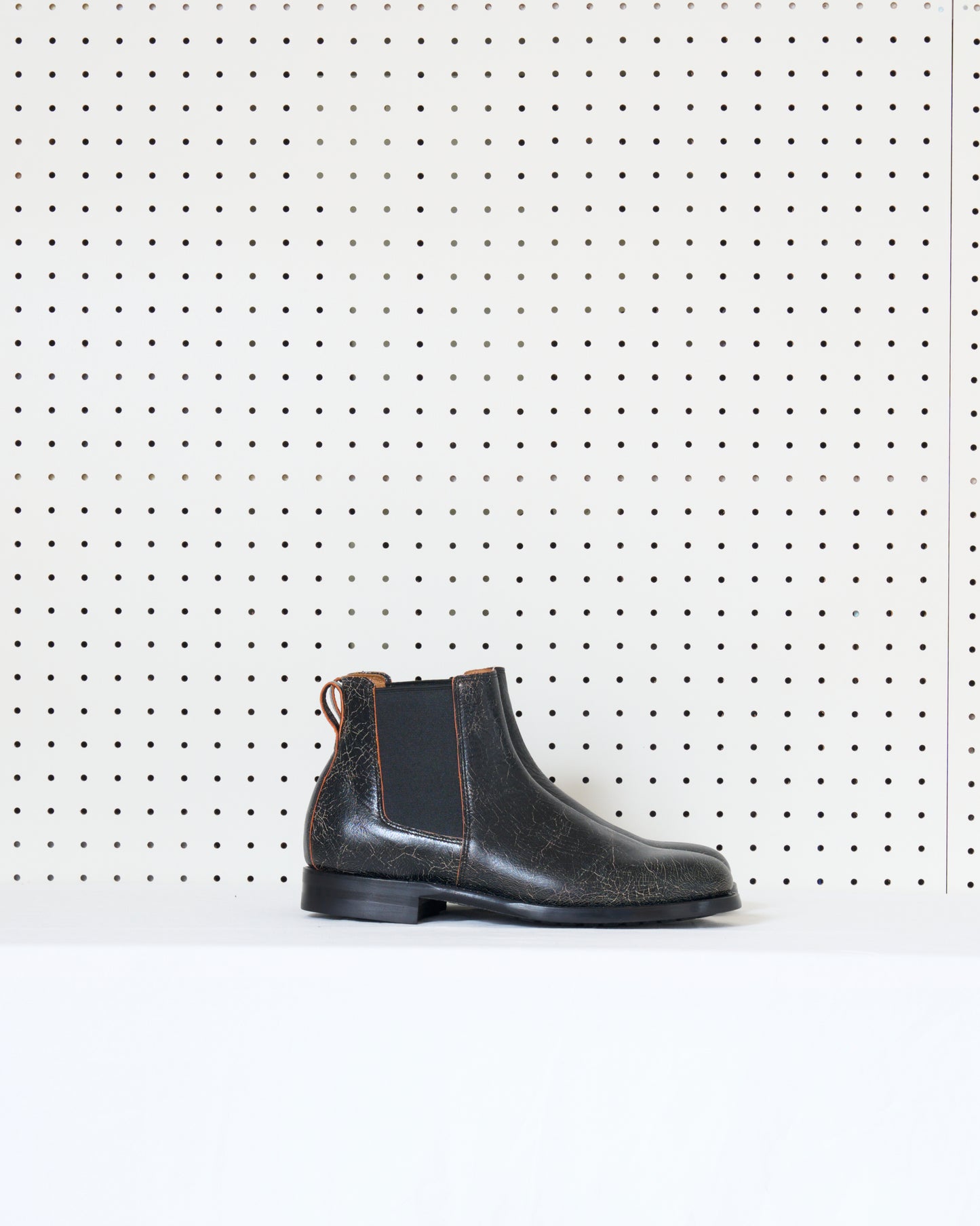 Call x BROTHER BRIDGE - ALBERT CRACKING LEATHER / BLACK
